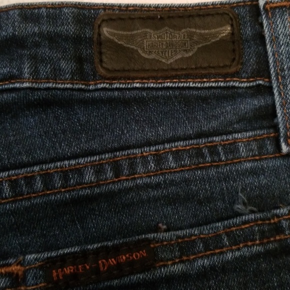 Harley-Davidson jeans 4 tall or 29 X 33 boot cut - Picture 6 of 7